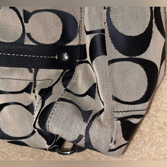 Authentic coach signature, tote bag. B-148 - Picture 13 of 16